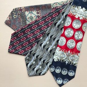 👔 4 / $24 👔 Collection Européennes Silk Ties